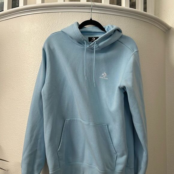Like new pretty light blue hoodie - Picture 1 of 2